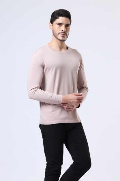 Plains Forever Round T Shirt For Men - Light Onion - Image 2