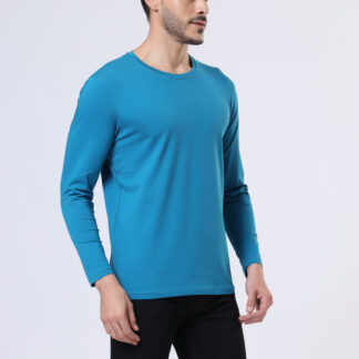 Plains Forever Round T Shirt For Men - Sapphire Blue