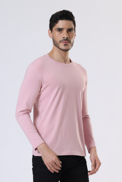 Plains Forever Round T Shirt For Men - Soft Pink - Image 3