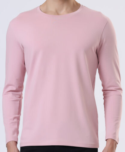 Plains Forever Round T Shirt For Men - Soft Pink - Image 4