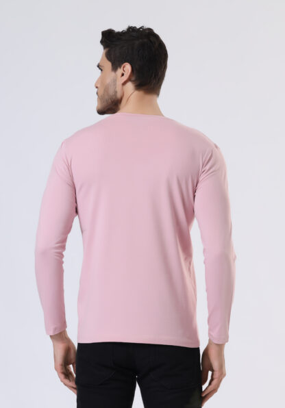 Plains Forever Round T Shirt For Men - Soft Pink - Image 5